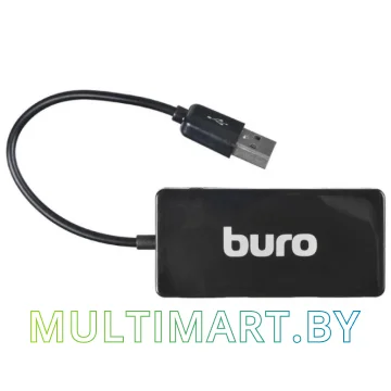 USB-хаб Buro BU-HUB4-U2.0-Slim